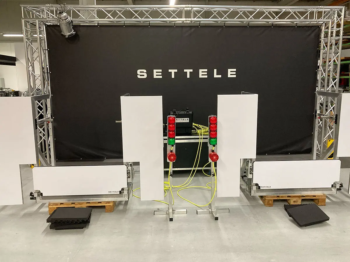Professioneller Aufbau der Settele Startanlage